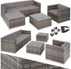 tectake Loungeset Rattan Lounge, (Set, 6-tlg), für 4 bis 5 Personen Bild 5