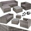 tectake Loungeset Rattan Lounge, (Set, 6-tlg), für 4 bis 5 Personen Bild 4