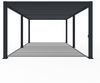 Weide Deluxe Plus | Pergola Voll Aluminium freistehend | 4 x 6 M | Lamellendach anthrazit Bild 3