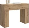 vidaXL Couchtisch Artisan-Eiche 102 x 35 x 75 cm Holzwerkstoff 899935 Bild 3