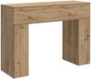 vidaXL Couchtisch Artisan-Eiche 102 x 35 x 75 cm Holzwerkstoff 899935 Bild 2