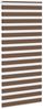 vidaXL Doppelrollo Braun 110x200 cm Stoffbreite 105,9 cm Polyester 4014367 Bild 3