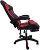 HTI-Living Schreibtischstuhl Schreibtischstuhl Krit Relax Schwarz-Rot (Stück, 1 St), Drehstuhl höhenverstellbar Kippfunktion Fußstütze Bild 5