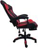 HTI-Living Schreibtischstuhl Schreibtischstuhl Krit Relax Schwarz-Rot (Stück, 1 St), Drehstuhl höhenverstellbar Kippfunktion Fußstütze Bild 5