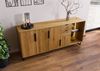 Sideboard Wildeiche 180x43x79 natur geölt LINDAU #09 Bild 2