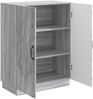 vidaXL Sideboard Graues Sonoma 66 x 34,5 x 87 cm Holzwerkstoff 895281 Bild 3