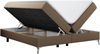 Boxspringbett - Doppelbett mit Multipocket-Matratze - LESS -140x200 - Braun Kunstleder - H3 Bild 4