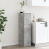 vidaXL Apothekerschrank Betongrau 30x41x118 cm Holzwerkstoff 855163 Bild 3