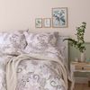 Estella Satin de Luxe Bettwäsche 135x200 Caroline lavendel Paisley 1020-660 Bild 4