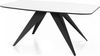 WFL GROUP Esstisch Foster, im Industriestil - Rechteckig Tisch mit schwarzen Metallbeine Bild 5