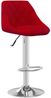 vidaXL Barhocker 2 Stk. Weinrot Samt [335311] Bild 3