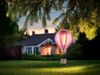 LED Solarleuchte, Heißluftballon, pink, Feuer Effekt, H 46,5 cm Bild 4