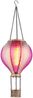 LED Solarleuchte, Heißluftballon, pink, Feuer Effekt, H 46,5 cm Bild 2