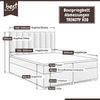 Best for Home Boxspringbett mit Bettkasten Trinity K10 Lux, mit Bettkasten, inkl. 7 cm Topper (140x200 160x200 180x200 200x200 cm), Verschiedene Liefermöglichkeiten, TOP Preis-Leistungs-Verhältnis Bild 2