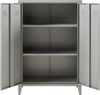 Metallschrank Oripää 110x75x33 cm Dunkelgrau [en. casa] Bild 3