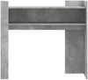 vidaXL Konsolentisch Betongrau 100x35x90 cm Holzwerkstoff 848468 Bild 4