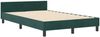 vidaXL Boxspringbett mit Kopfteil Dunkelgrün 120 x 200 cm Samt 3344936 Bild 4