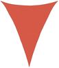 vidaXL Sonnensegel 160 g/m² Dreieckig Terrakottarot 5x6x6 m HDPE 311373 Bild 2