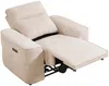 Vente-unique - SCAMOCO Sessel Stoff Beige - B 95 cm x H 100 cm x L 110 cm Bild 5