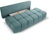 Schlafsofa (B/H/T: 207x93x105 cm) in Mint-blau Bild 3