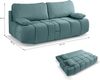 Schlafsofa (B/H/T: 207x93x105 cm) in Mint-blau Bild 5
