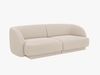 Micadoni Sofa Miley 2-Sitzer Boucle Baloo Beige Bild 2