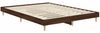 vidaXL Bettgestell Braun Eichen-Optik 135x190 cm Holzwerkstoff 832084 Bild 5