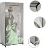 vidaXL Kleiderschrank, Stoff, New York, 75×45×160 cm Bild 2