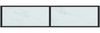 vidaXL Konsolentisch Weiß Marmor-Optik 160x35x75,5 cm Hartglas 331680 Bild 5
