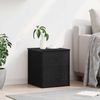 vidaXL Aufbewahrungsbox Schwarz Eichen-Optik 40 x 42 x 46 cm 868668 Bild 4