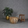 Massivholz Couchtisch Torino rund 55 cm Bild 3