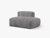 Micadoni Ecksofa-Modul Martina 1-Sitzer Rechts Kord Hellgrau Bild 2