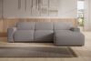 Selsey 'Bouvi' Ecksofa, Ottomane rechts, graubraun, Bouclé Bild 2