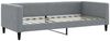 vidaXL Tagesbett mit Matratze Hellgrau 90x200 cm Stoff 3196560 Bild 3