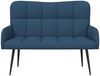 vidaXL 2-Sitzer Sofa Blau 115 x 61 x 87 cm Stoff 42028937 Bild 4
