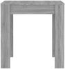 vidaXL Esstisch Grau Sonoma 140x74,5x76 cm Holzwerkstoff 815199 Bild 4