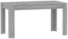 vidaXL Esstisch Grau Sonoma 140x74,5x76 cm Holzwerkstoff 815199 Bild 2