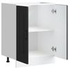 vidaXL Spülenunterschrank Kalmar Schwarz 60x46x81,5 cm Holzwerkstoff 853438 Bild 5