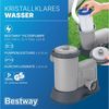 Bestway Framepool Steel Pro MAX™ (Set, Inkl. Filterpumpe, Sicherheitsleiter, Abdeckplane), 549 x 274 x 122 cm Bild 4