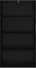 vidaXL Freistehender Stauraum Schwarz Eichen-Optik 80 x 30 x 152 cm 8003718 Bild 4