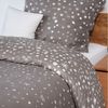 Schiesser Feinbiber Bettwäsche Set Runa mit coolem Winter-Print, Farbe:Anthrazit, Größe:135x200 cm Bild 3