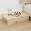 vidaXL Bettgestell Braun 75 x 190 cm Holz 872425 Bild 3