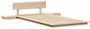 vidaXL Bettgestell Braun 75 x 190 cm Holz 872425 Bild 4