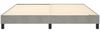 Boxspringbett Hellgrau 160x200 cm Samt [3120778] Bild 5