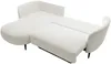 Vente-unique - AREMIA Sofa Stoff Weiß - B 180 cm x H 86 cm x L 260 cm Bild 5