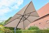 Primaster Ampelschirm Messina taupe 300 x 400 cm Sonnenschirm Gartenschirm Bild 5