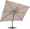 Primaster Ampelschirm Messina taupe 300 x 400 cm Sonnenschirm Gartenschirm Bild 2