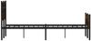vidaXL Bettgestell ohne Matratze Räuchereiche 120x200 cm Holzwerkstoff 4017234 Bild 5
