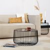Bronx71 Couchtisch Senna Metall Schwarz Bild 3