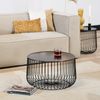 Bronx71 Couchtisch Senna Metall Schwarz Bild 5